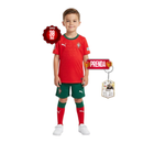 Conjunto Infantil Portugal Principal 2025/26 - LANÇAMENTO! 🔥🇵🇹