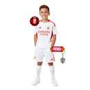 Conjunto Infantil Benfica Alternativa Branca 2025/26 - ÚLTIMAS UNIDADES! 🔥🦅