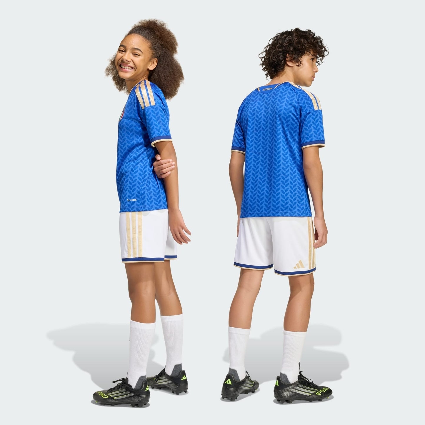 Conjunto Infantil Itália 2026/27 I Kit - Copa do Mundo