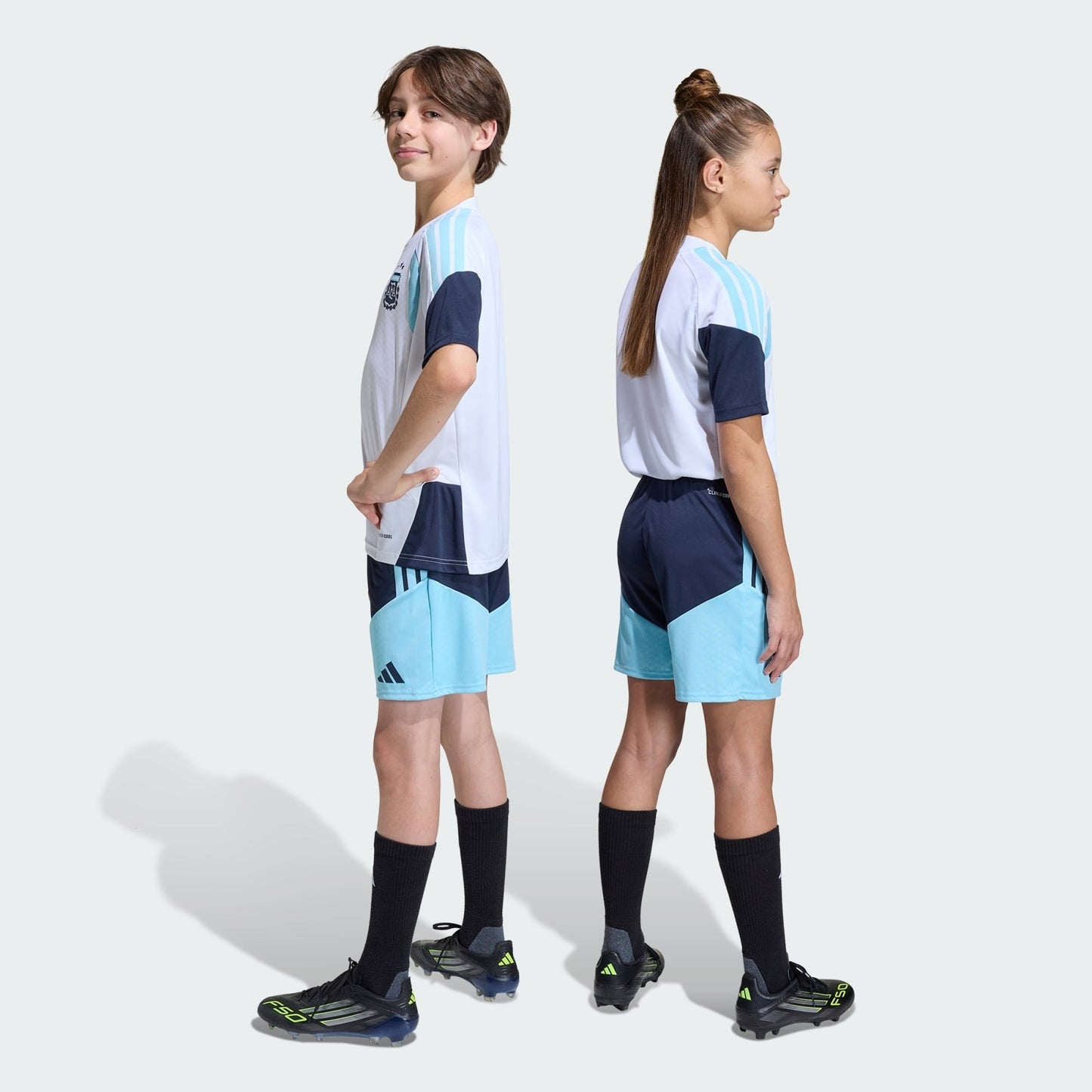 Conjunto Treino Infantil Argentina 2026/27 I Kit - Copa do Mundo