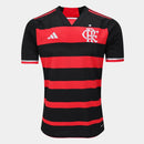 Camisa Flamengo I 2024-25 - Vermelho e Preto