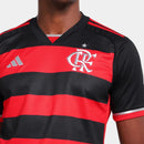 Camisa Flamengo I 2024-25 - Vermelho e Preto