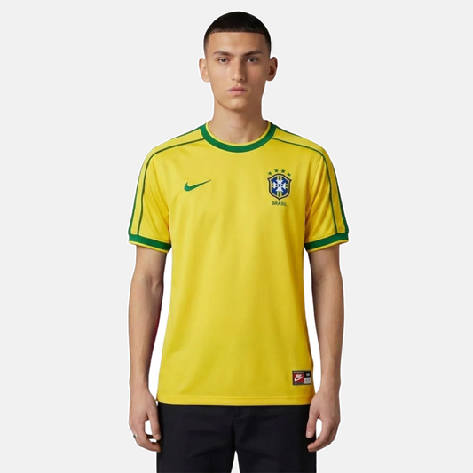 Camisola Retrô Seleção Brasil 1998/99 I