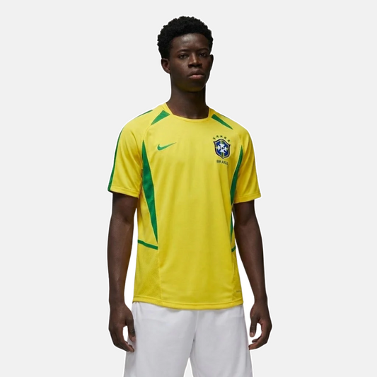 Camisola Retrô Seleção Brasil 2002/03 I