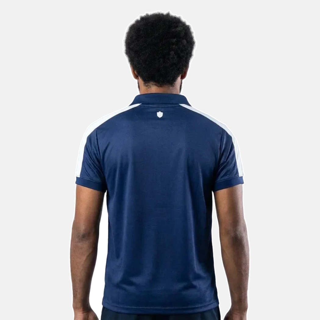 Camisa Polo Remo Azul e Branco Masculino 02