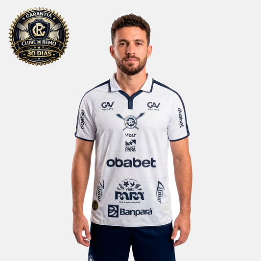 Camisa Clube do Remo Jogo 2 Com Patrocínio Masculino