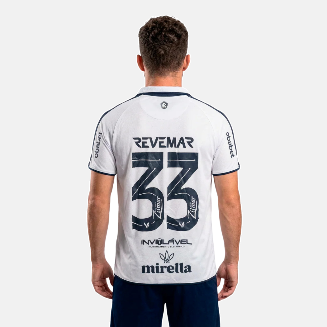 Camisa Clube do Remo Jogo 2 Com Patrocínio Masculino
