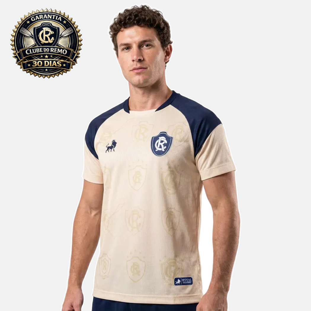 Camisa Remo Masculino Bege 05