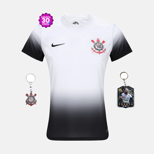 Camisola Corinthians I 24/25 Feminina