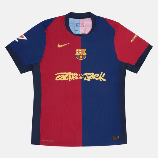 Camisola Barcelona X CACTUS JACK Principal 2024/25 - LANÇAMENTO! 🔥