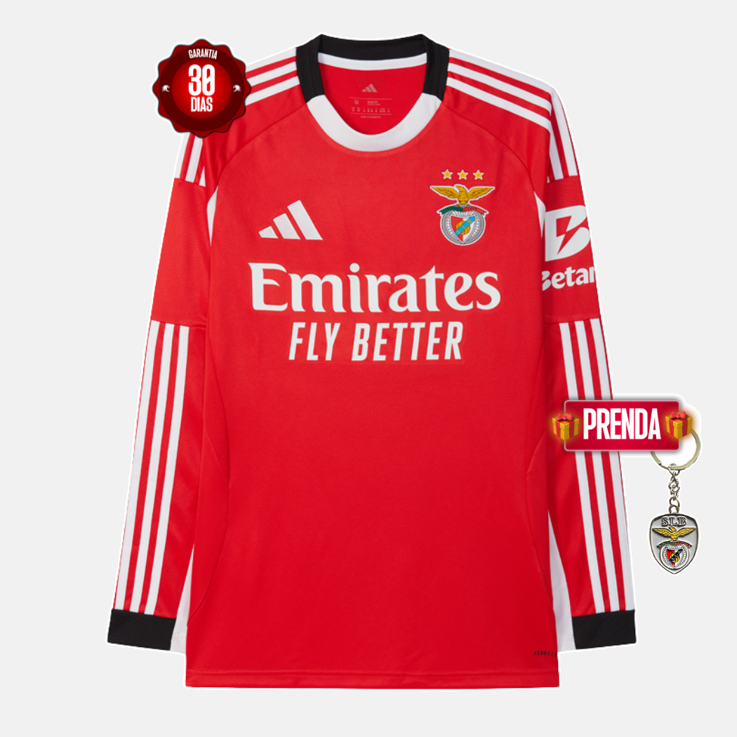 Camisola Manga Longa Benfica Principal - 2025/26