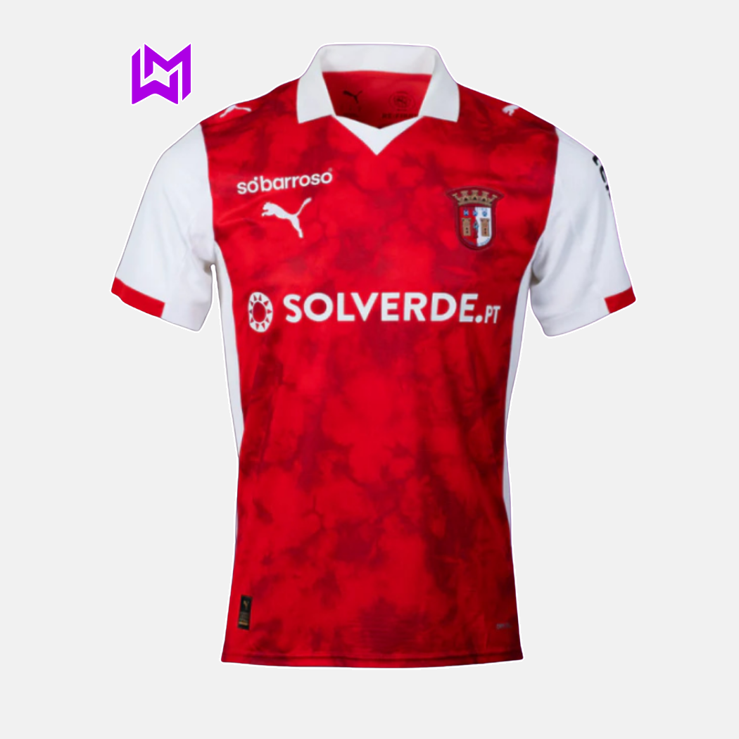 Camisola Braga Principal 2025/26 - ÚLTIMAS UNIDADES! 🔥