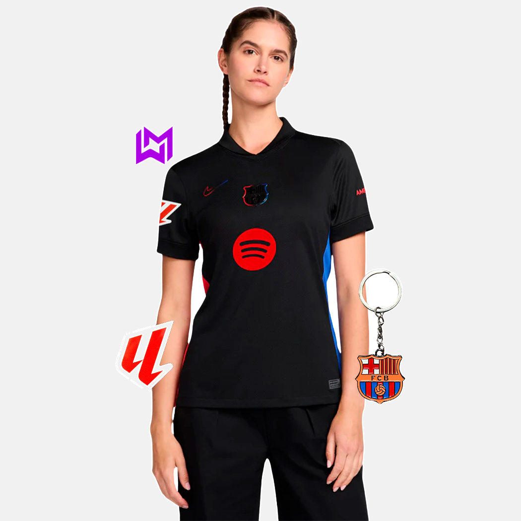 Camisola Feminina Barcelona Alternativa 2024/25 - ÚLTIMAS UNIDADES! 🔥