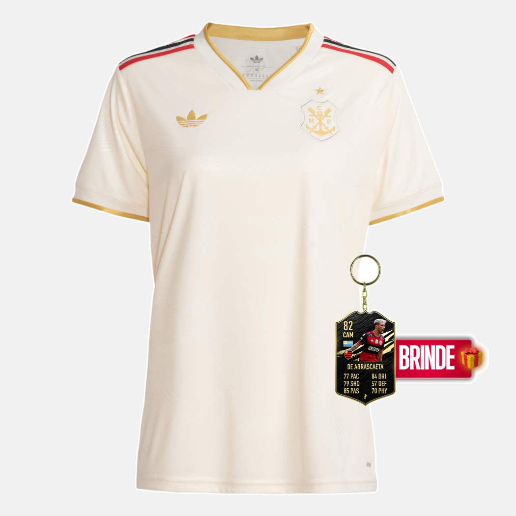 Camisola FEMININA Flamengo terceiro equipamento 2025/26