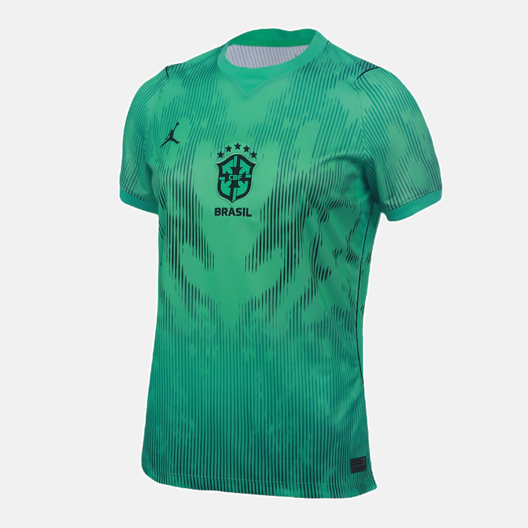 Camisola Feminina Goleiro Seleção Brasil 2026 - Copa do Mundo