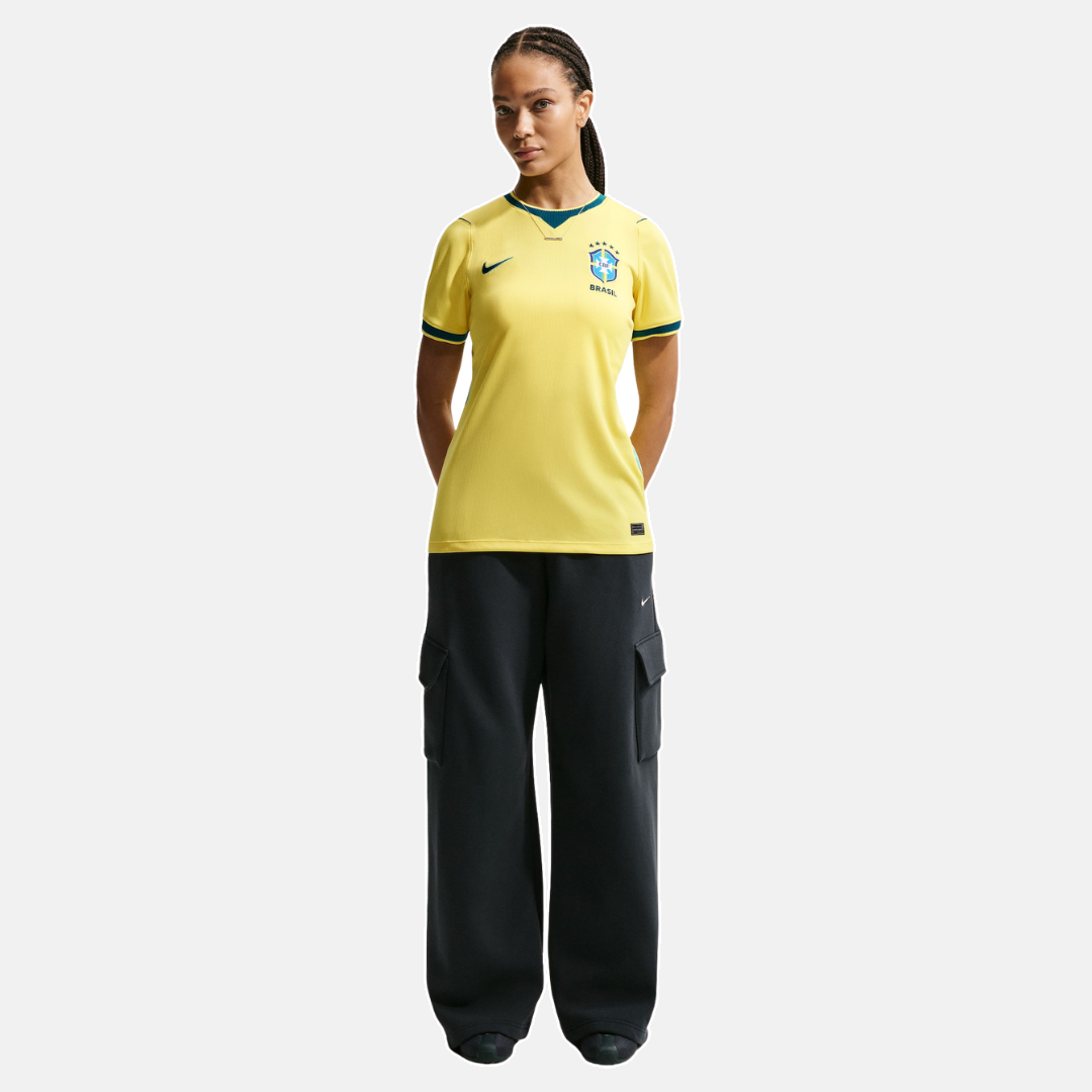 Camisola Feminina Seleção Brasil I 2026 - Copa do Mundo
