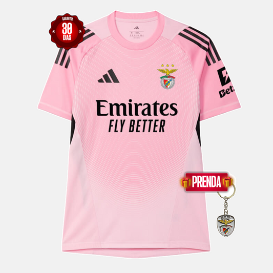 Camisola Benfica Guarda Redes Rosa 2025/26 - LANÇAMENTO 💗🔥