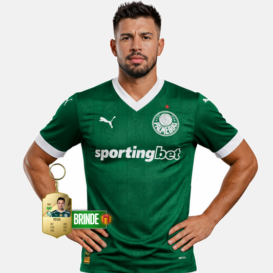 Camisola I Palmeiras 2025/26 Jogador
