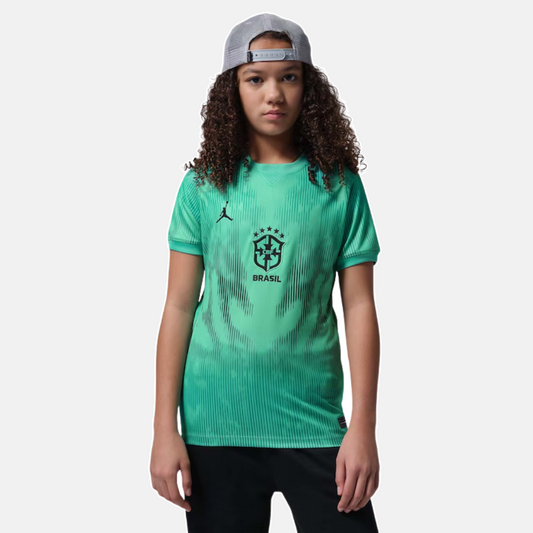 Camisola Infantil Goleiro Seleção Brasil 2026 - Copa do Mundo