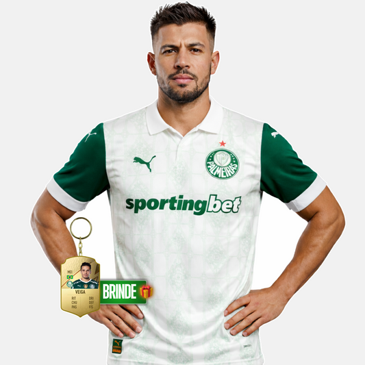 Camisola Palmeiras Away 2025/26 Jogador
