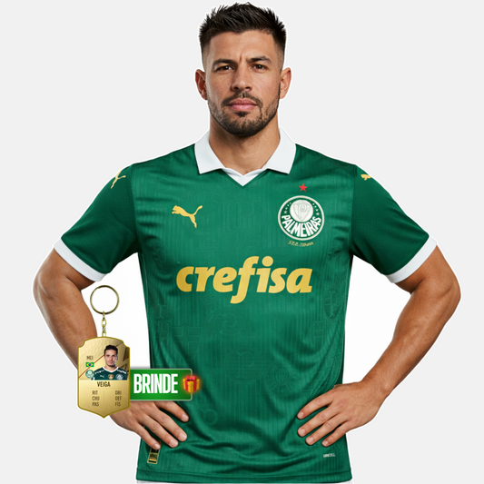 Camisola Palmeiras Jogador Home I 24/25 Masculina - Verde