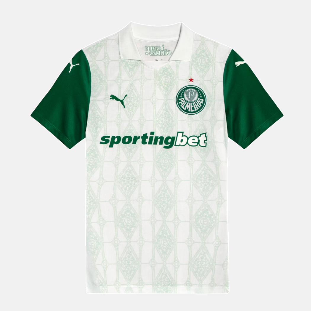 Camisola Palmeiras Puma Away 25/26 Torcedor Feminino - imagem 3