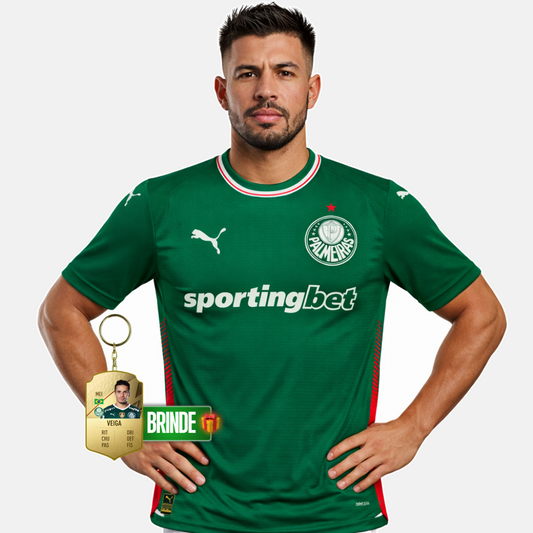 Camisola Palmeiras Puma I 26/27 Jogador
