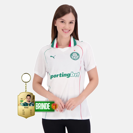 Camisola Palmeiras Puma II 26/27 Torcedor Feminino
