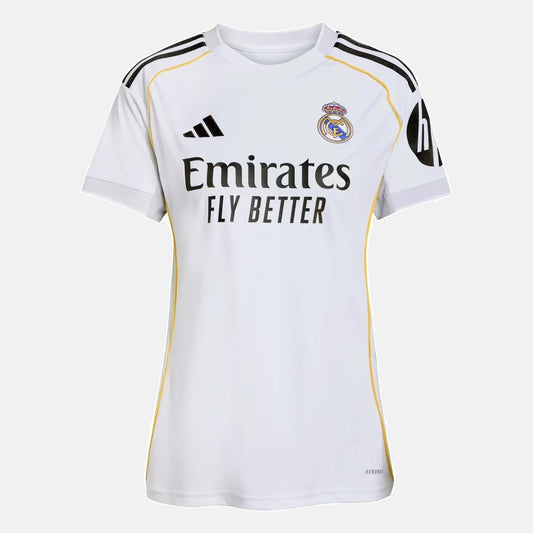 Camisola Real Madrid Feminina Principal 2025/26 - ÚLTIMAS UNIDADES! 🔥