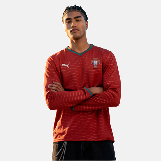 Camisola Manga Longa Principal Portugal 2026 - Copa do Mundo