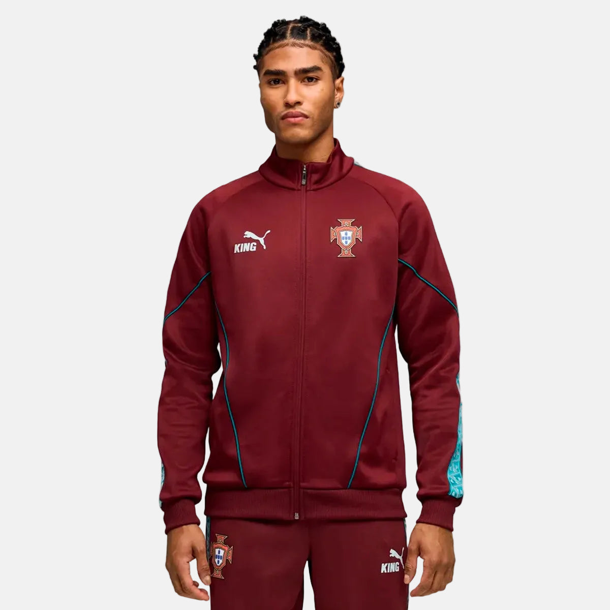 Fato de Treino Vermelho Portugal - 2026