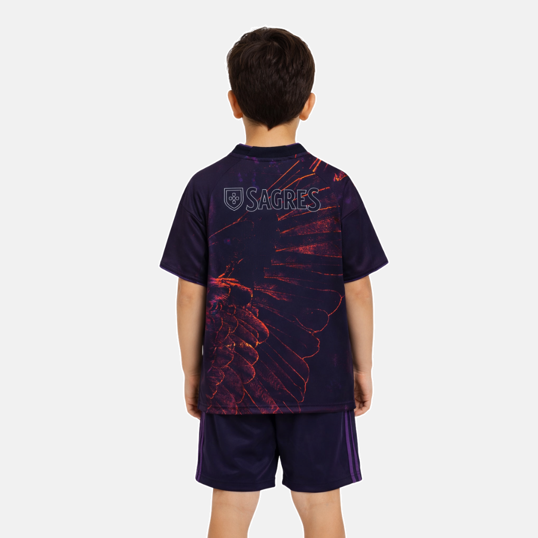 Conjunto Infantil Benfica 4º Equipamento Águia Vhils - 2026/27