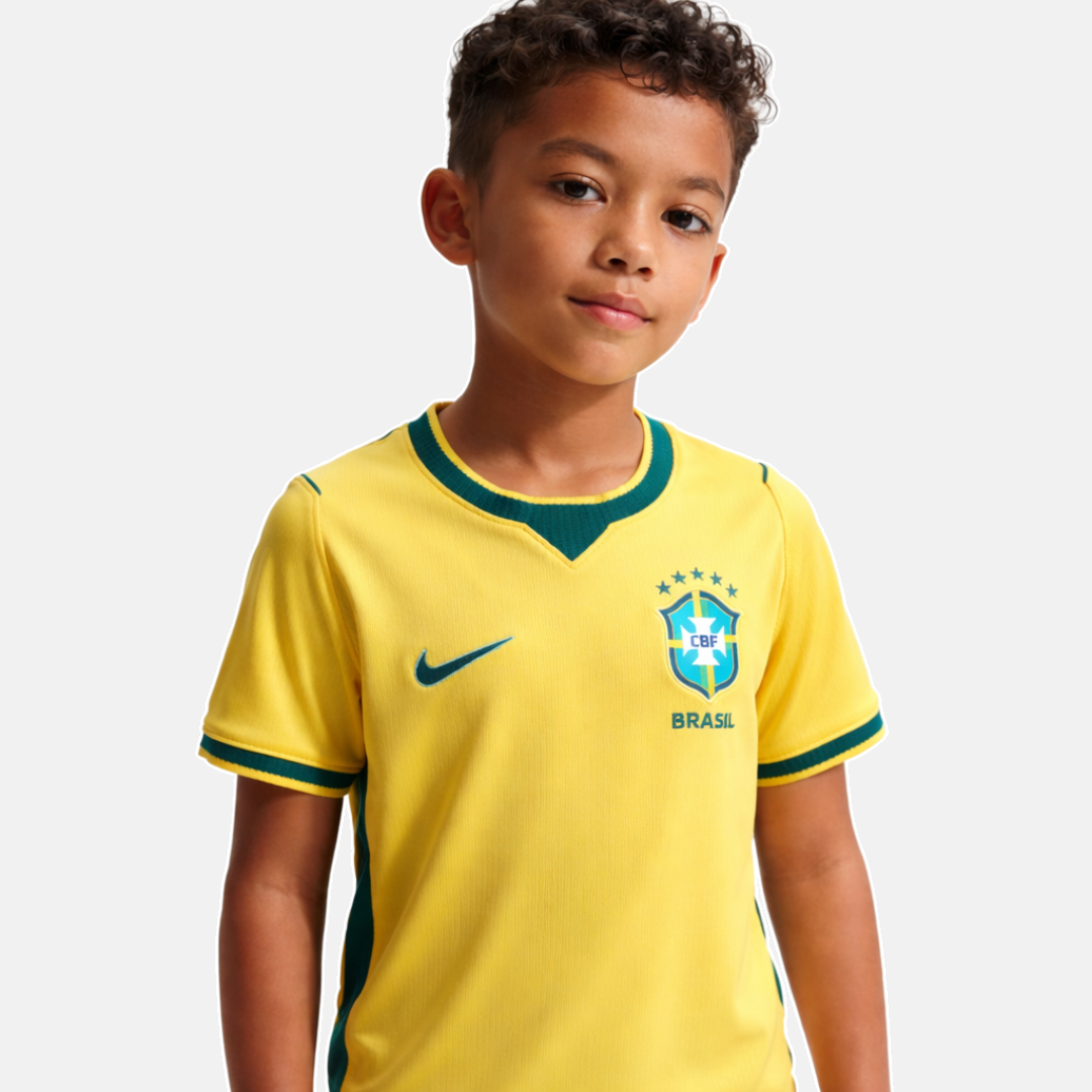 Conjunto Infantil Seleção Brasil I 2026 - Copa do Mundo