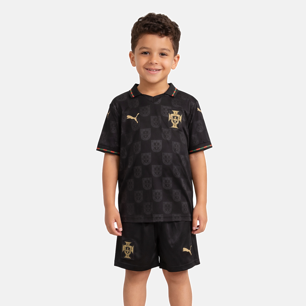 Conjunto infantil Portugal Eusébio - 2026