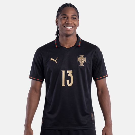 Pantera Negra Authentic – Camisola da Seleção de Portugal Eusebio - 2026/27!