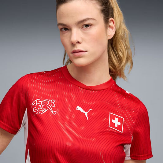 Camisola Feminina Suíça 2026/27 I