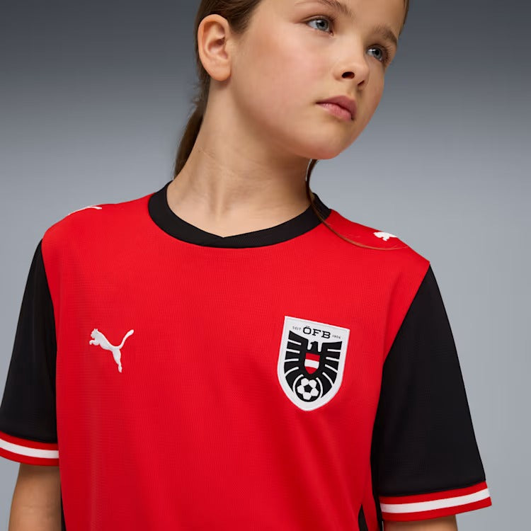Camisola Infantil Áustria 2026/27 I