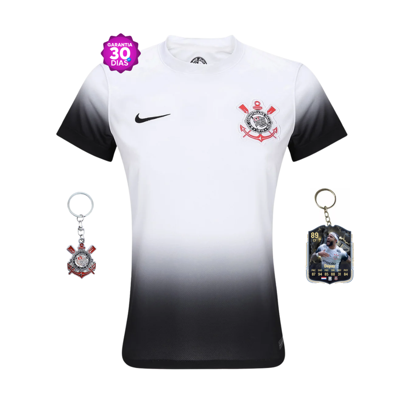 Camisola Corinthians I 24/25 Feminina