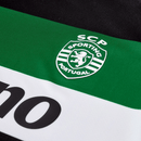 Detalhe da camisola feminina Sporting Principal 2024/25

